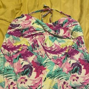 Colorful bathing suit top!!